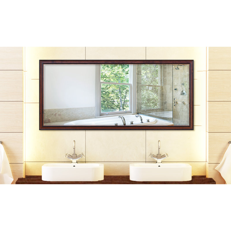 Charlton Home Lehto Double Beveled Bathroom/Vanity Mirror Wayfair